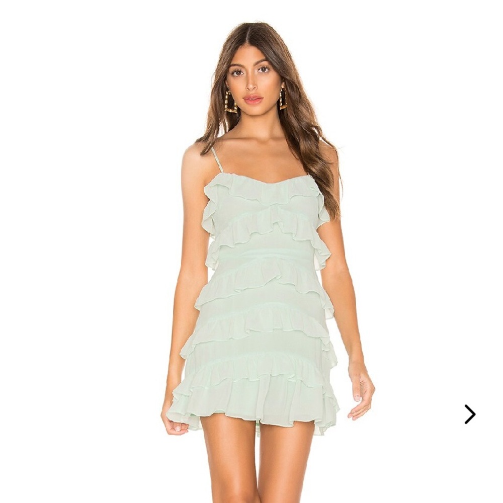 Lovers + Friends - Size Medium - Cooper Mini Dress - Mint